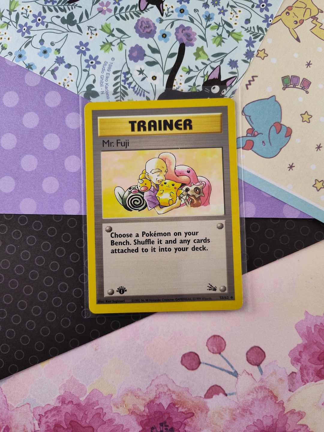pokemon togetic card Togetic Holo n°176 Old Back - Neo JP