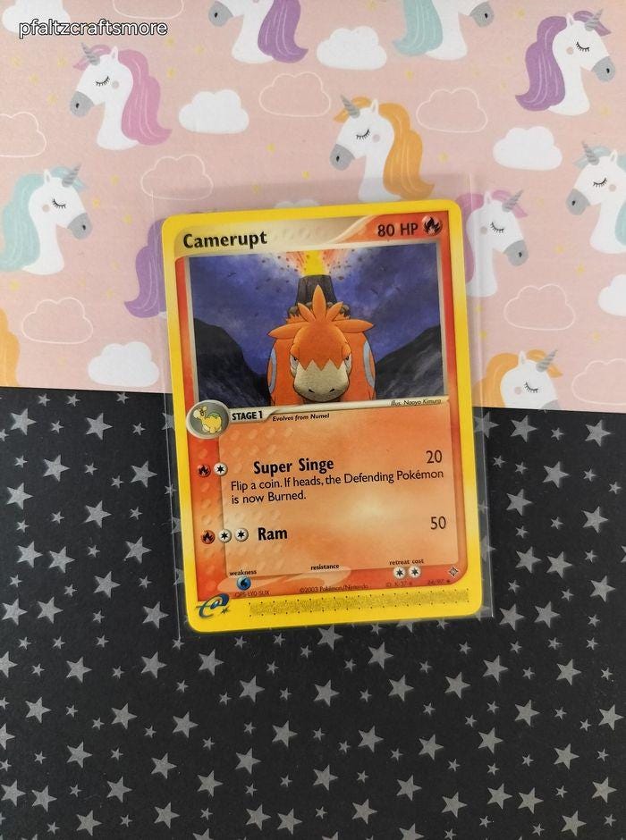 pokemon camerupt card Mega Camerupt SR 077/063 - Mega Brave main image 1