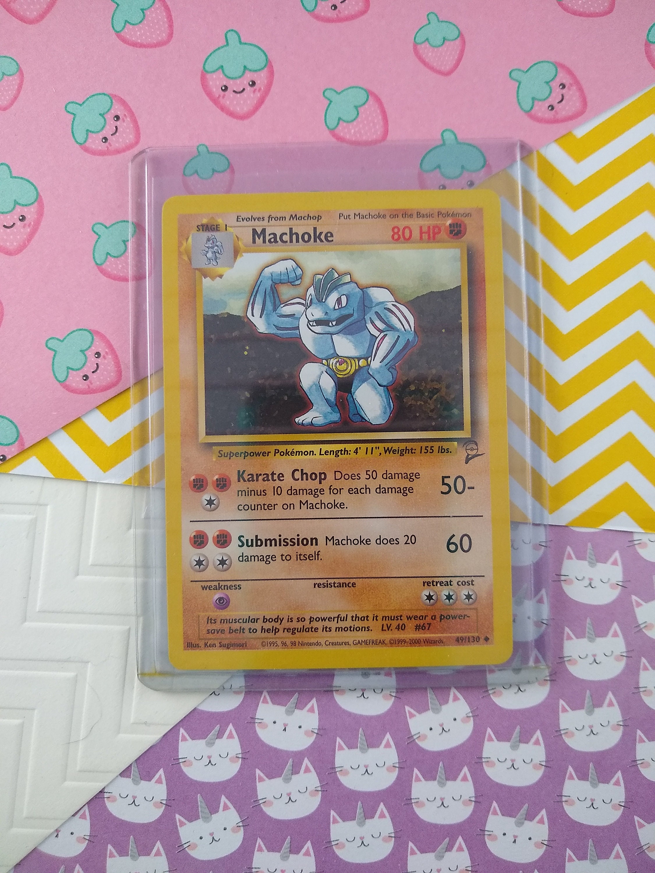 machoke pokemon card value Amazon.com: Pokemon - Machoke 067/165 - Pokemon 151 - Reverse Foil main image 0