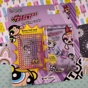 Vintage 2000 The Powerpuff Girls Cartoon Network Artbox Trading Cards Set SEALED