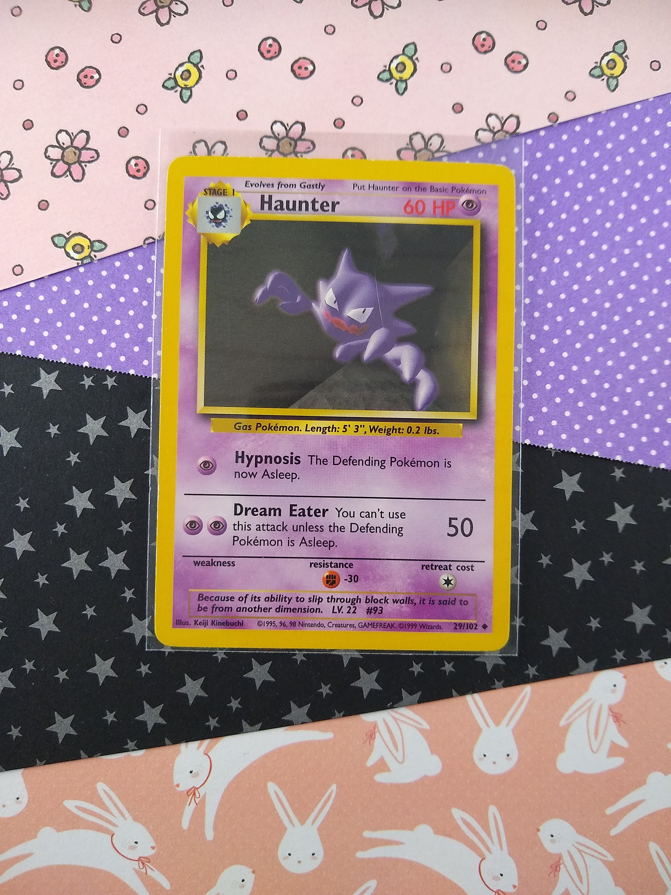 1995 haunter pokemon card Pokémon Card Haunter #93 TV Animation Blue Logo 1st Print ENG L015257 – AGS  Collectibles
