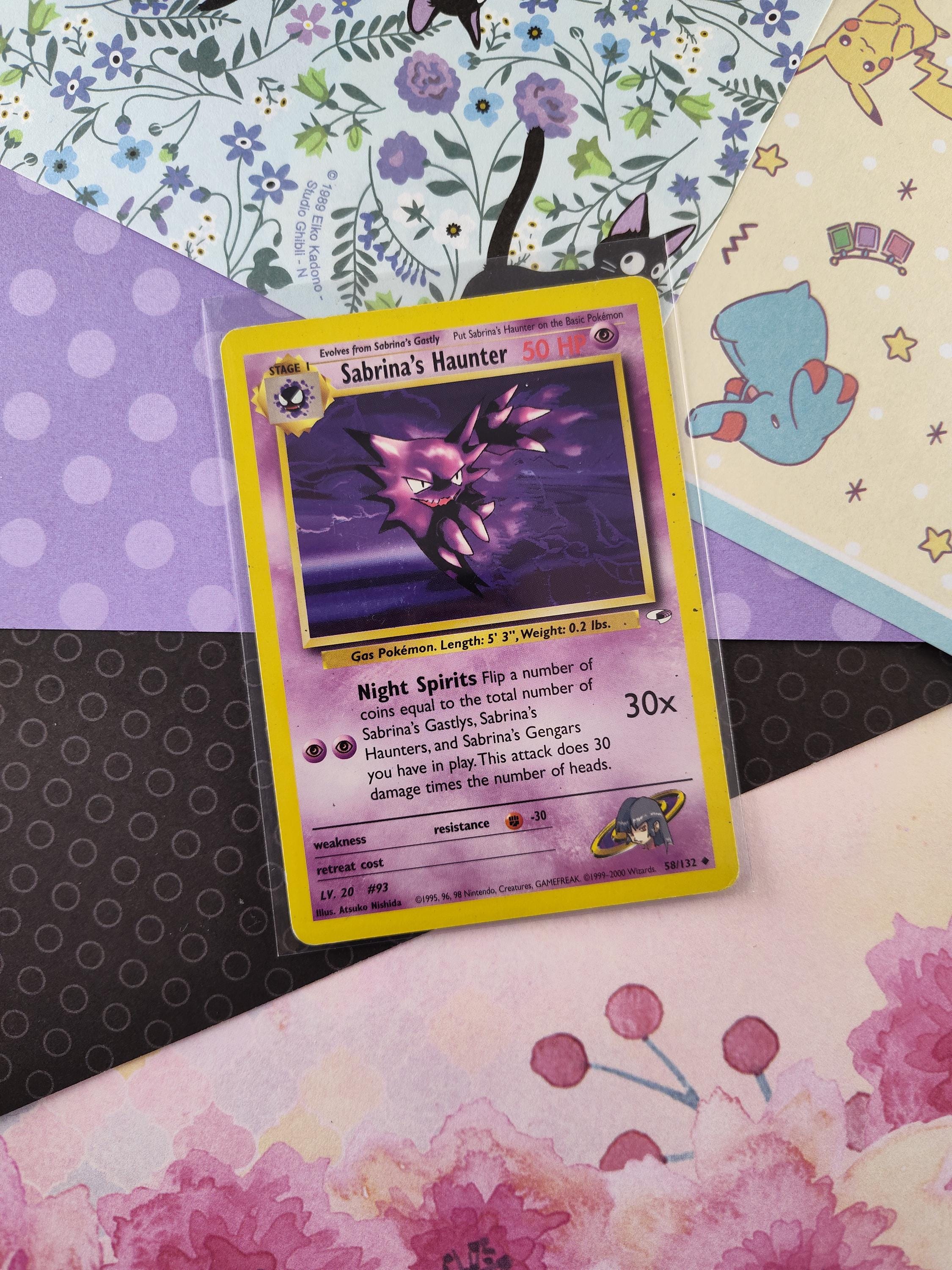 sabrina's haunter pokemon card 1st Edition Sabrina's Haunter 55/132 - Gym Challenge - Near Mint