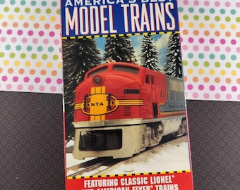 Vintage All Aboard America's Best Model Trains Lionel and American Flyer VHS Tape