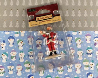 Vintage 1999 Lemax Vintage Collection Weihnachtsfigur ""Mr. Santa Claus"" NEU."