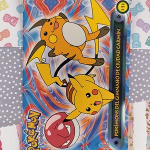 RARE vintage 2000 carte postale internationale Pokemon format standard # 131 - NM
