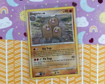 Vintage Rare - Dugtrio Secret Wonders Non-holo Pokemon Card 24/132 - LP -  Etsy