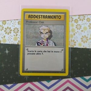 CLEARANCE Vintage Uncommon (Italienisch) - Professor Eich Base Set Non-Holo Pokemon Karte 88/102 - VG