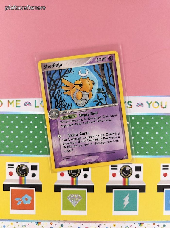 Vintage Rare - Shedinja EX Deoxys Non-holo Pokemon Card 14/107 - VG - Etsy  New Zealand