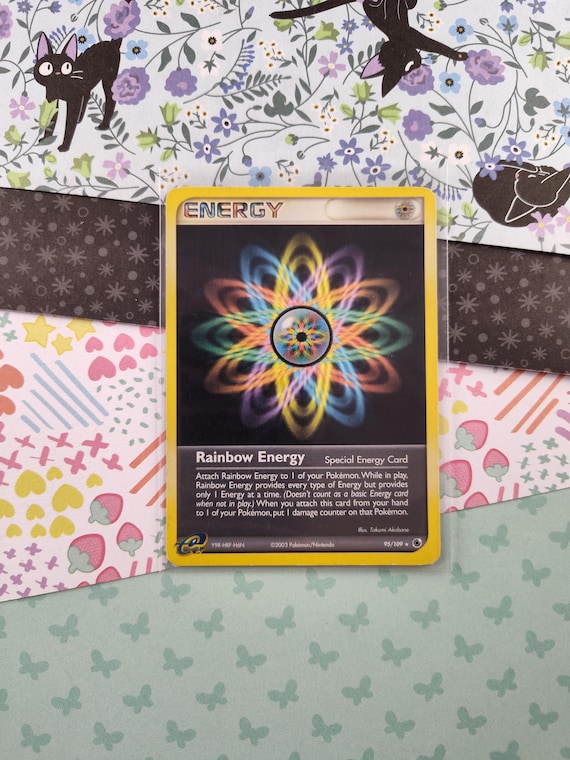rainbow energy pokemon card Single TEAM ROCKET (Unlimited) Rainbow Energy (80) - Team