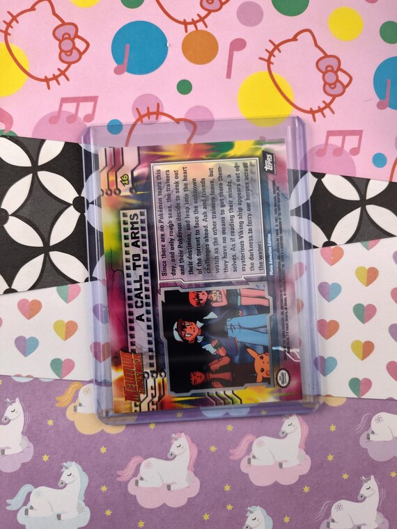 Vintage 1998 Topps Black Label Mewtwo Strikes Back #16 "a Call to Arms" Non-holo Pokemon Card - NM - Etsy Canada Vintage 1998 Topps Black Label Mewtwo Strikes Back #16 "a Call to Arms" Non-holo Pokemon Card - NM - Etsy Canada