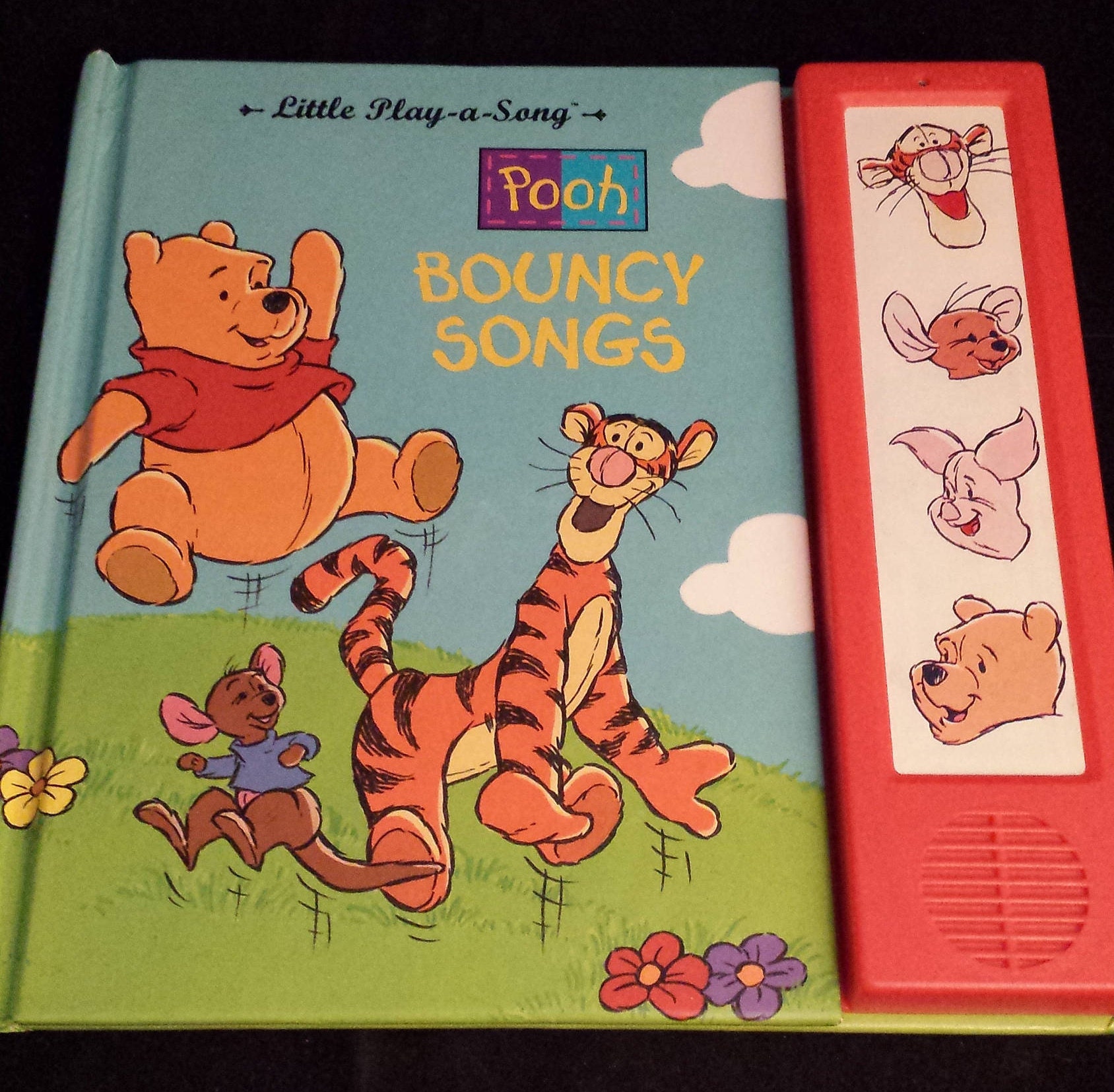 Vintage 1995 Little Play-a-Song Book Pooh: Bouncy Songs | Etsy