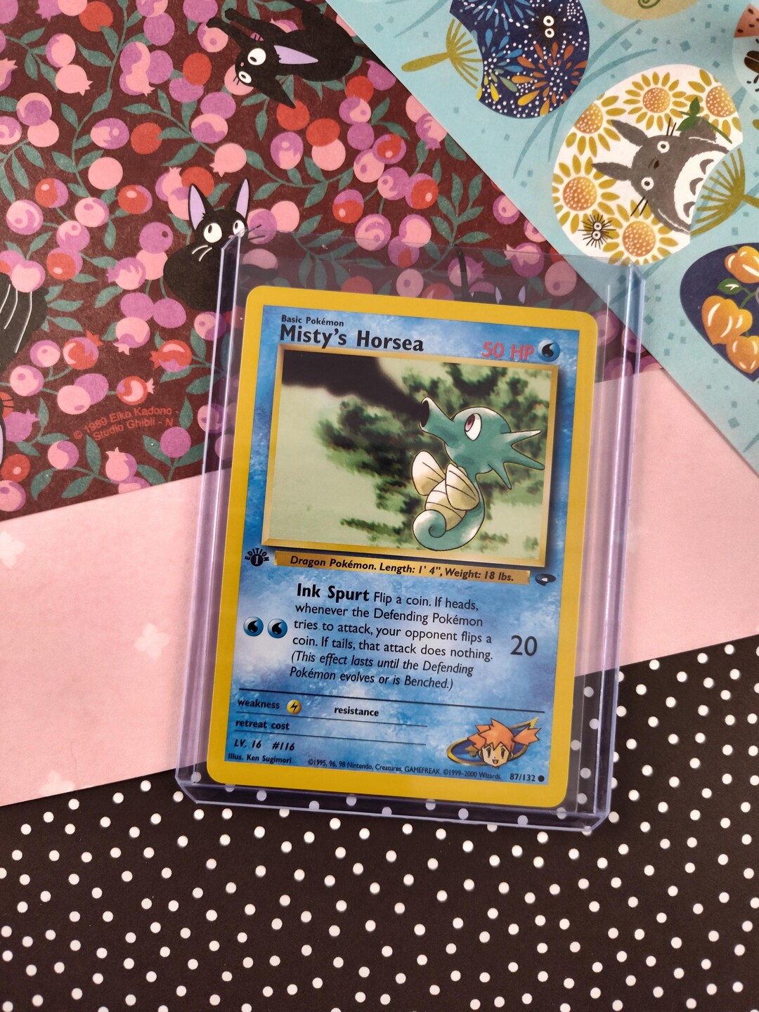 horsea pokemon card 1995 - (49) Colorless Artist Horsea | Shrouded Fable |