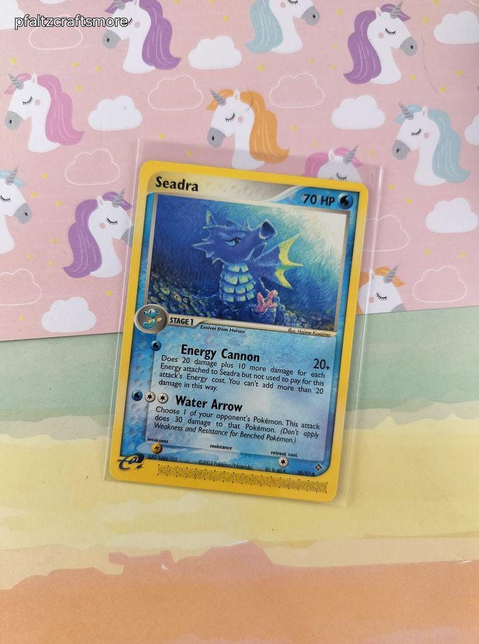 frank and sons pokemon cards Seadra 39/97 - ex Dragon - Reverse holo