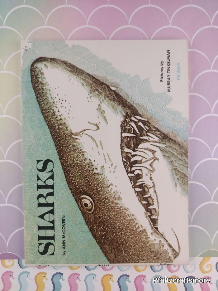 Vintage Shark Book - Etsy