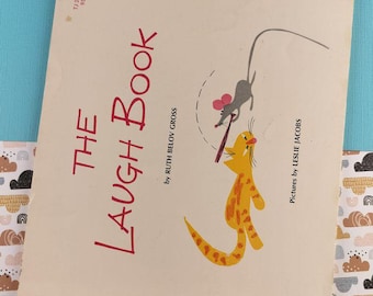 Vintage 1971 1st Printing The Laugh Book Scholastic Book Services Softcover