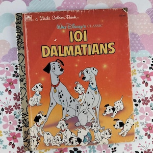 Vintage 1992 Little Golden Book: Walt Disney&#39;s 101 Dalmations Hardcover