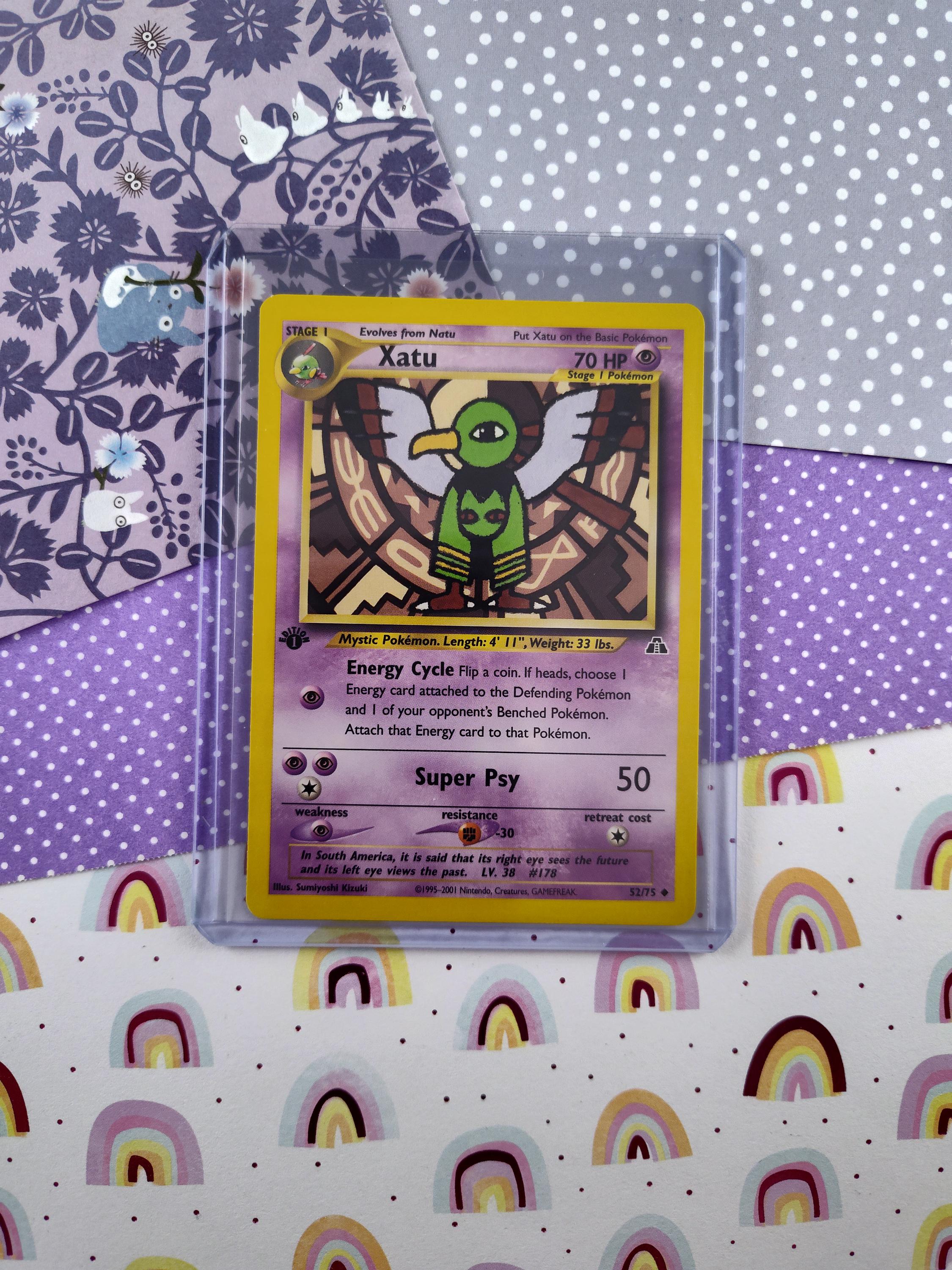 Vintage Uncommon - 1st Edition Xatu Neo Discovery Non-holo Pokemon Card  52/75 - NM - Etsy