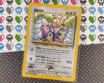 aipom pokemon card value Aipom - 145/182 - SV04: Paradox Rift [REVERSE HOLO]
