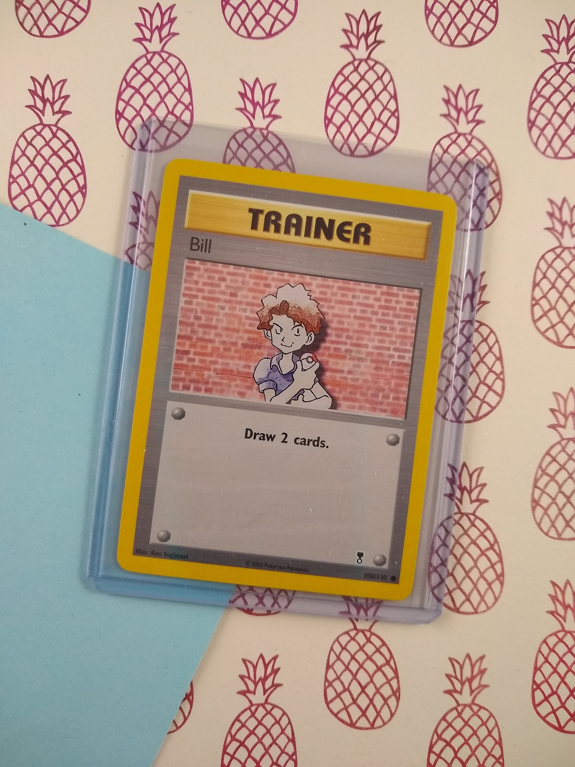 Vintage Common Bill Legendary Series Pokemon Trainer Card - Etsy