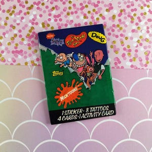 Nickelodeon Trading Cards - Etsy