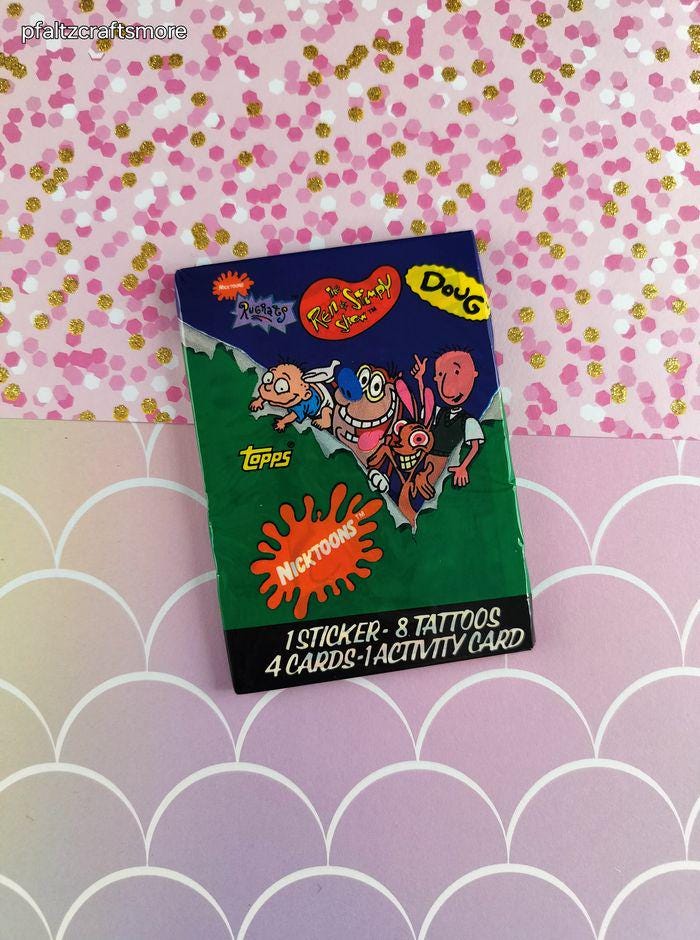 Nickelodeon Trading Cards - Etsy