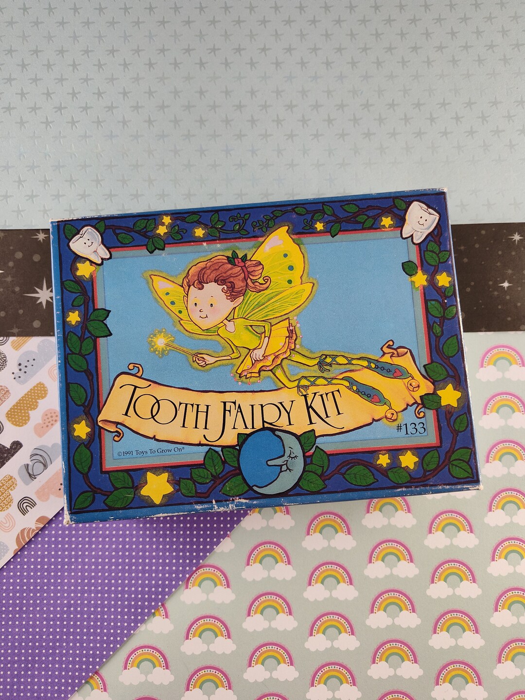 Vintage 1991 Toys to Grow on Tooth Fairy Kit Clean & Unused Etsy