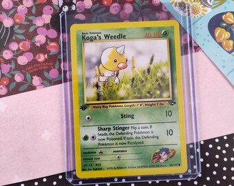 weedle pokemon card Weedle (86/112) [EX: FireRed & LeafGreen] Lightly Played