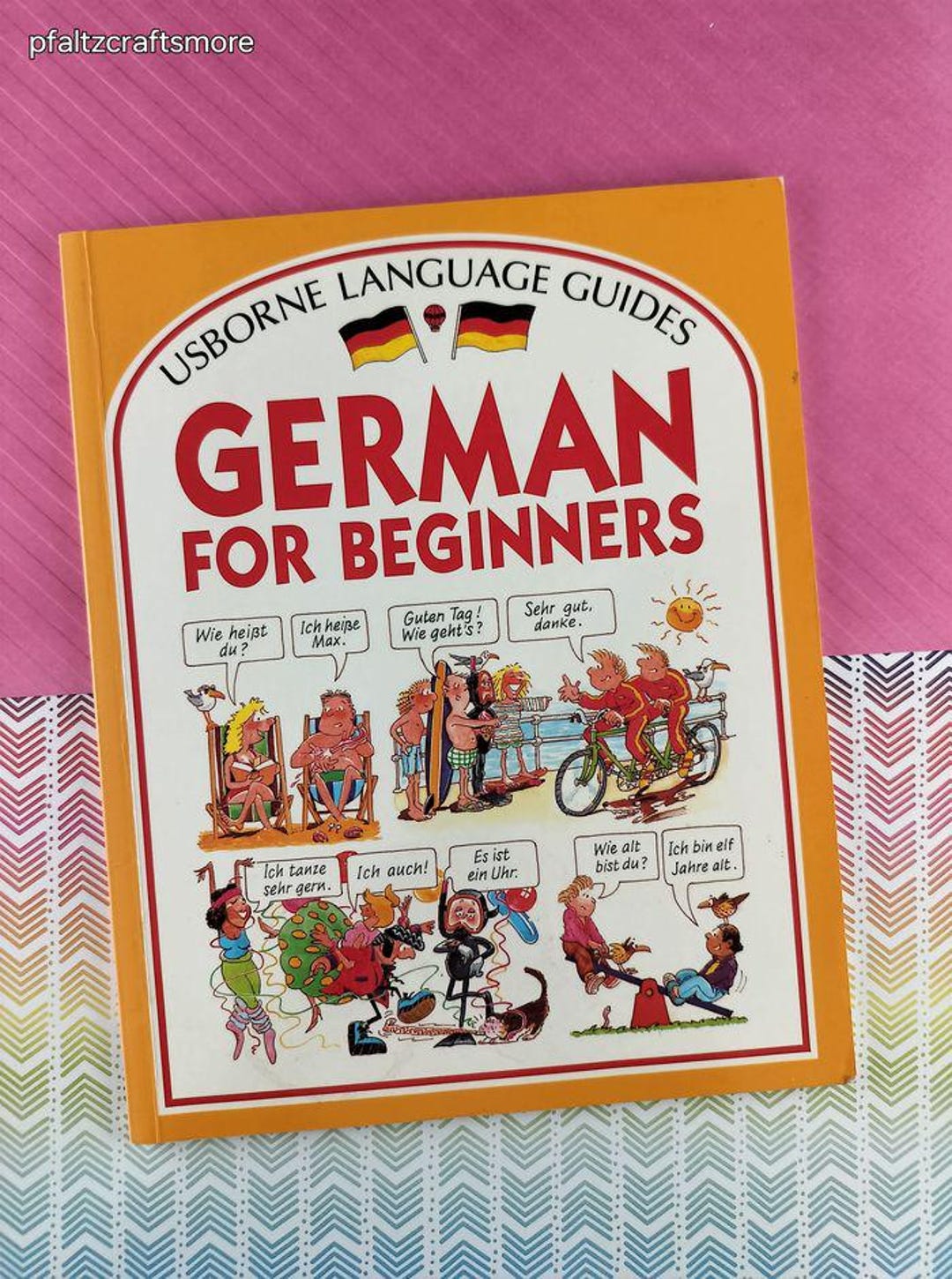 German Verbage Guide Vintage 1986 German for Beginners Usborne Language Guides Softcover - Etsy