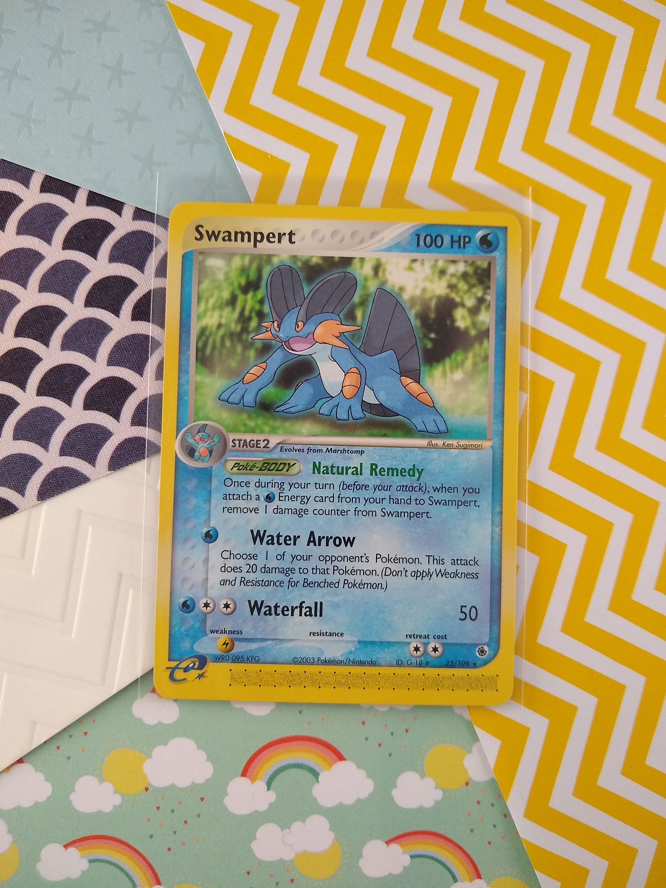 Vintage Rare - Swampert Ruby & Sapphire Non-holo Pokemon Card 23/109 - VG -  Etsy