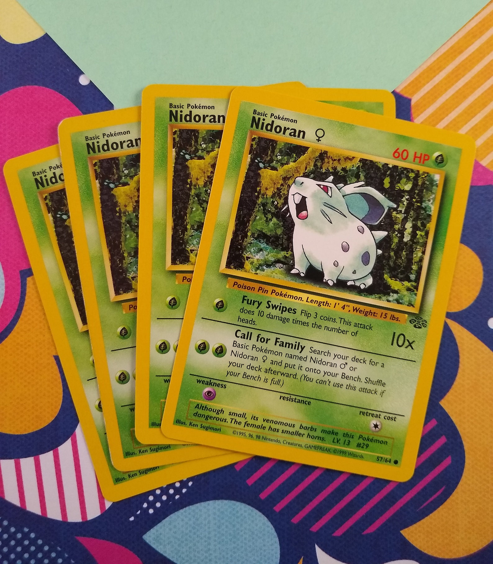 Nidoran Card