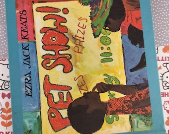 Vintage 1972 Pet Show! by Ezra Jack Keats Children's Choice Hardcover