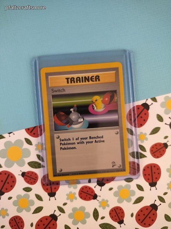 Vintage Common - Switch Base Set 2 Non-holo Pokemon Card 123/130 - NM - Etsy Vintage Common - Switch Base Set 2 Non-holo Pokemon Card 123/130 - NM - Etsy