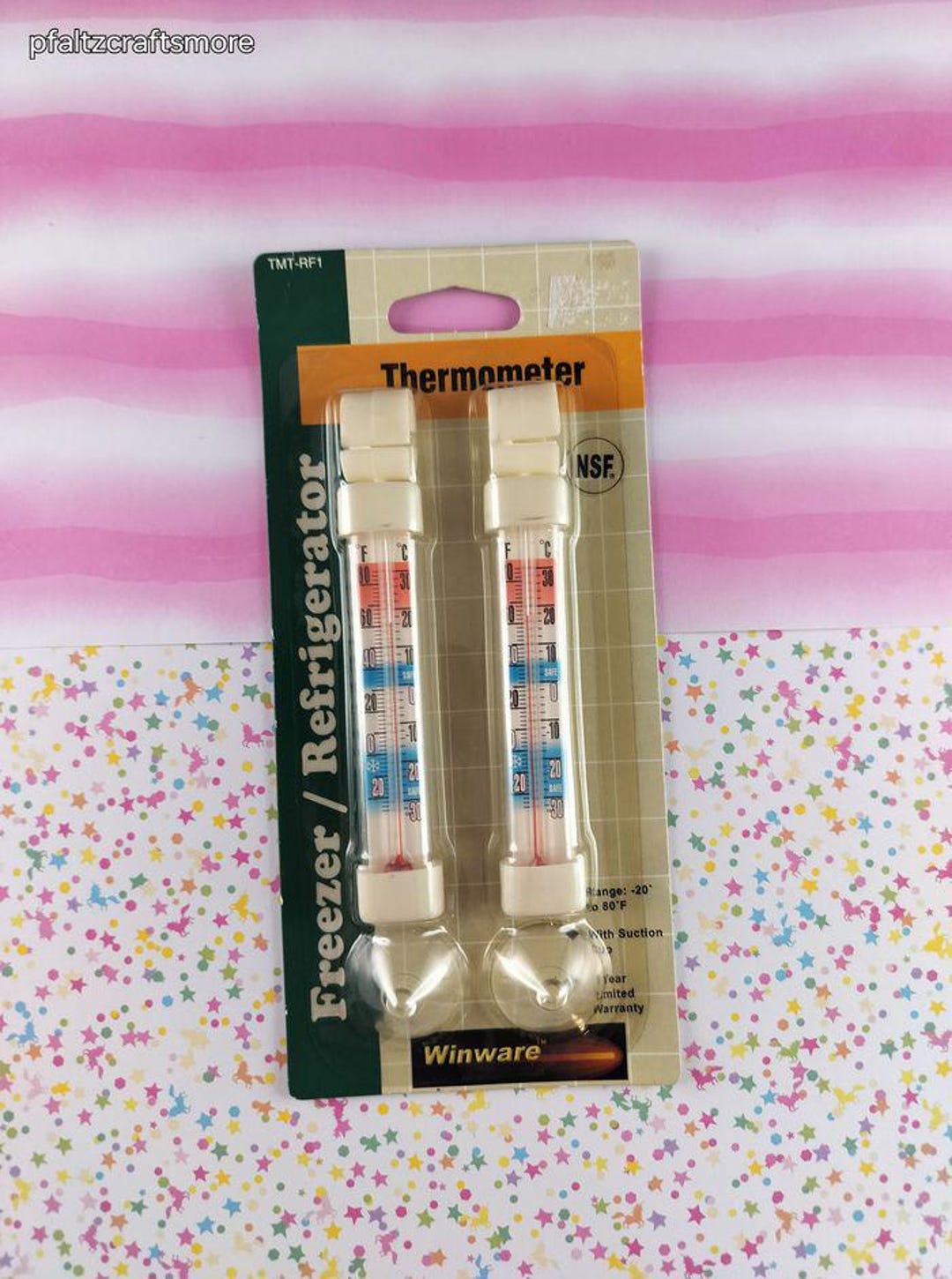 Winware Set Vintage Winware Freezer/refrigerator Thermometer Set/2 NOS Sealed - Etsy