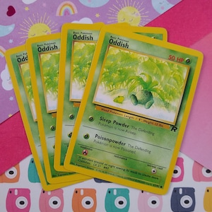 Buy Oddish Card Online In India - Etsy India Buy Oddish Card Online In India - Etsy India