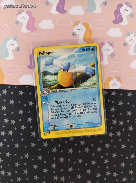 Vintage Uncommon - Pelipper EX Sandstorm Non-holo Pokemon Card 50/100 - VG - Etsy Vintage Uncommon - Pelipper EX Sandstorm Non-holo Pokemon Card 50/100 - VG - Etsy