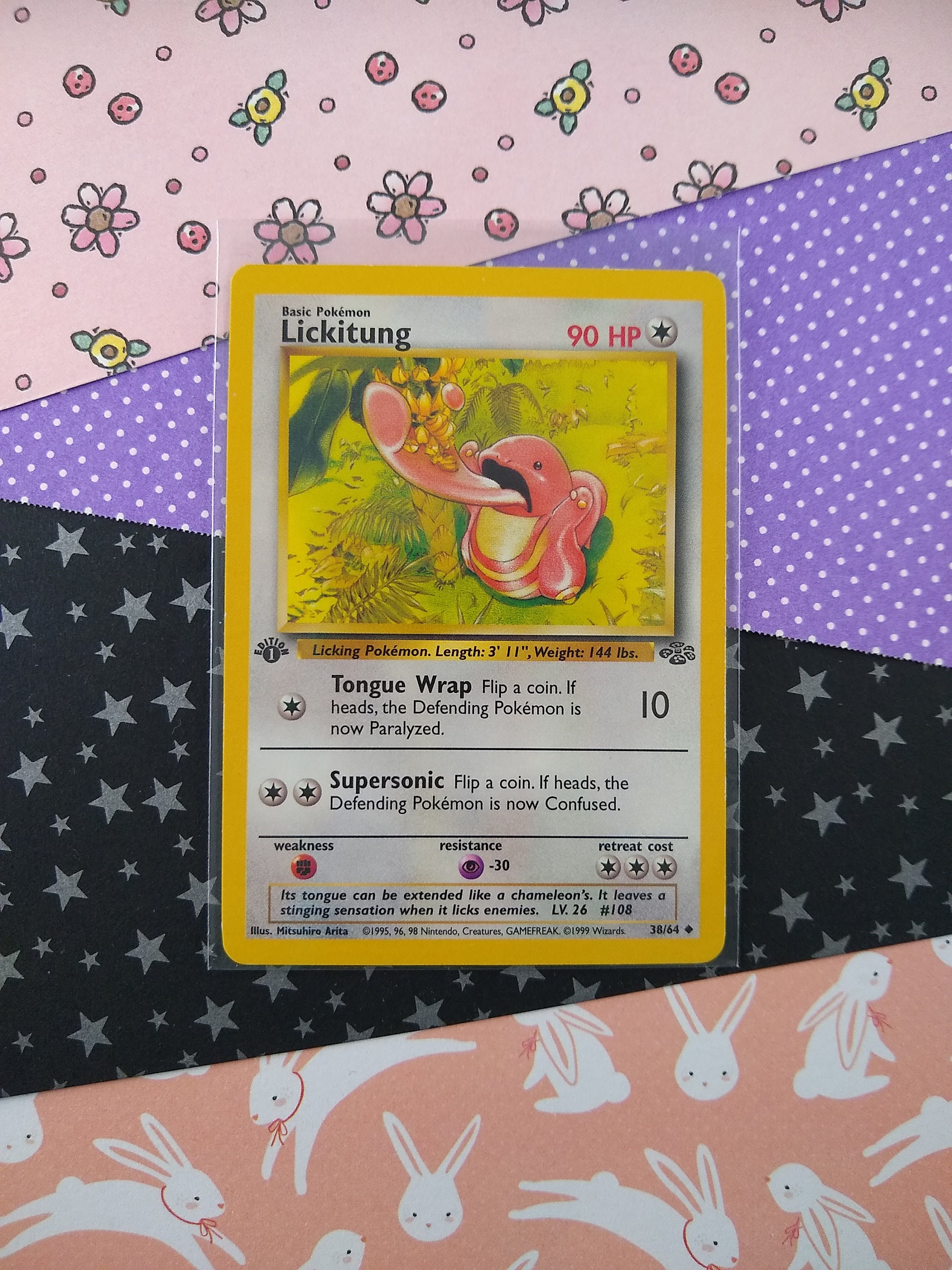 CLEARANCE Vintage Uncommon - 1st Edition Lickitung Jungle Non-holo Pokemon  Card 38/64 - VG - Etsy