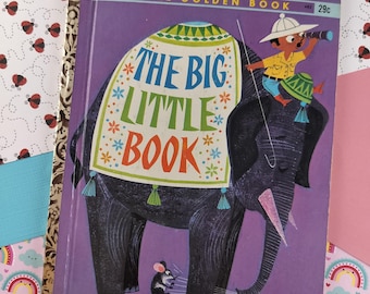 Jahrgang 1962 1st Druck Kleines goldenes Buch: The Big Little Book Hardcover