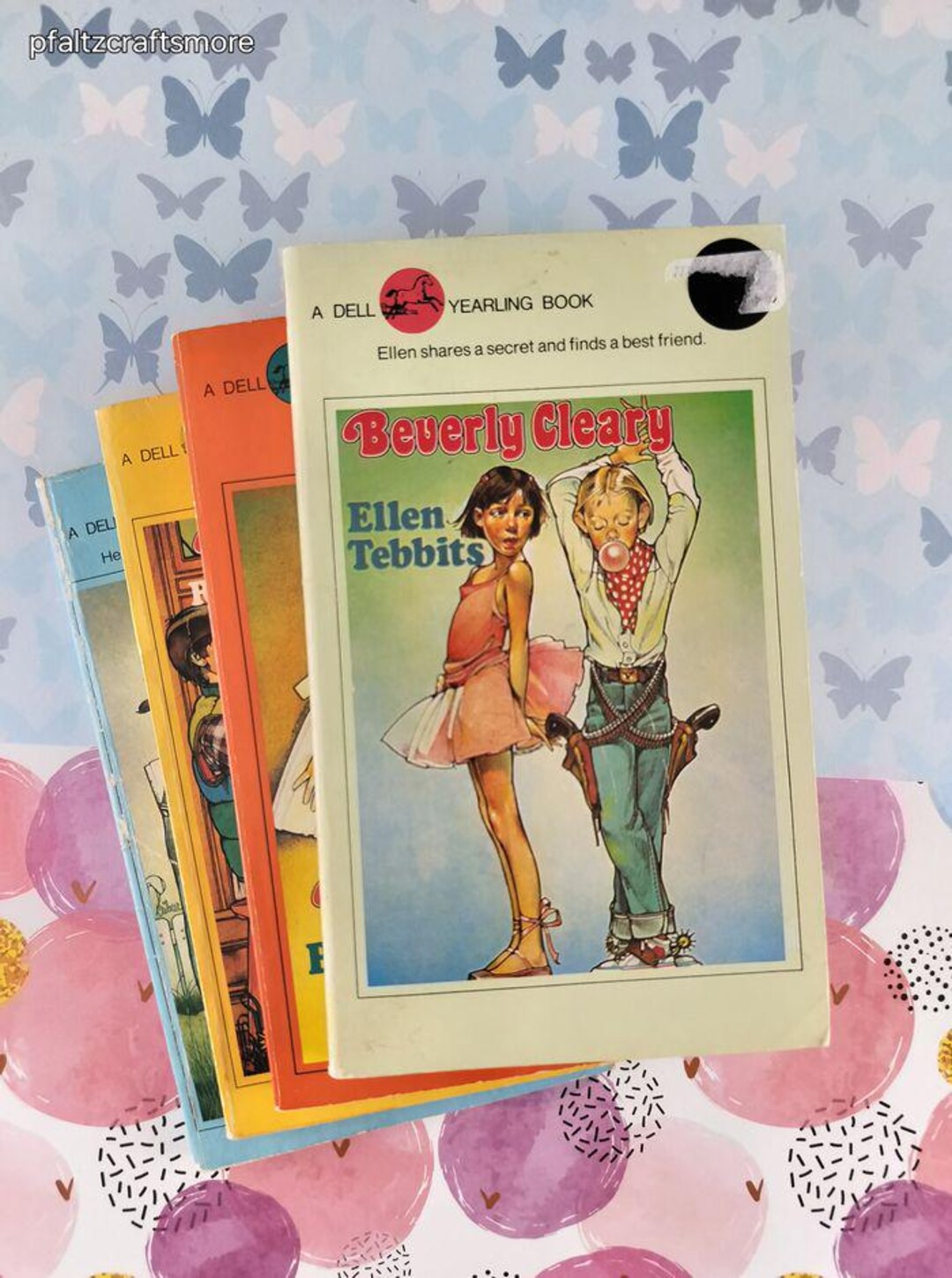 Vintage 1970's Beverly Cleary Dell Yearling Books Softcover Set/4 - Etsy