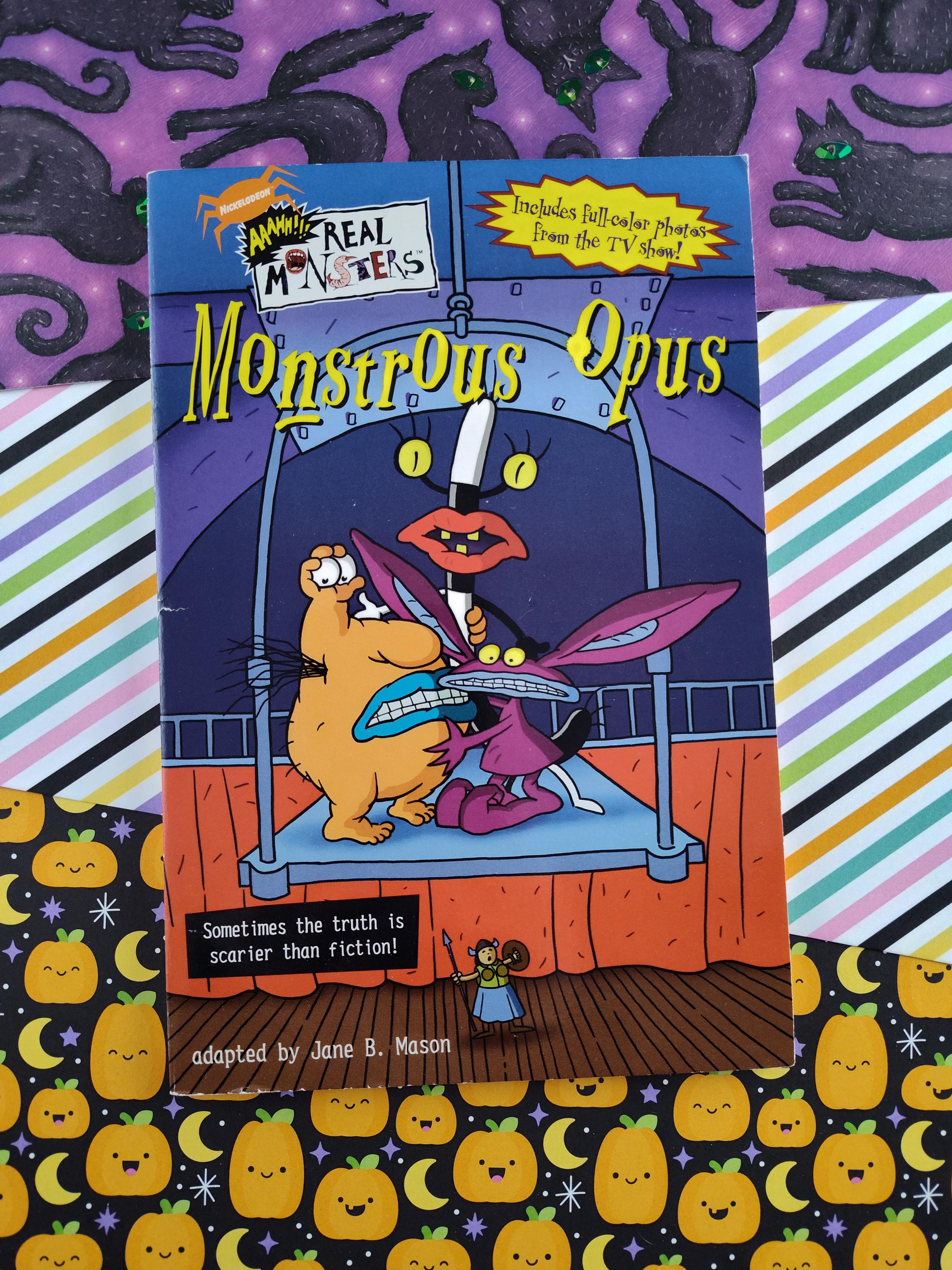 Vintage 1998 1st Printing Nickelodeon Aaahh!!! Real Monsters: Monstrous  Opus - Etsy