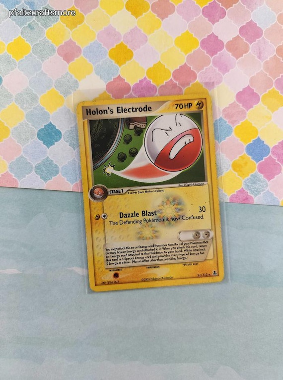 electrode holographic pokemon card value Pokemon SM Celestial Storm Card: Electrode GX - 155/168 Full Art Ultra main image 1