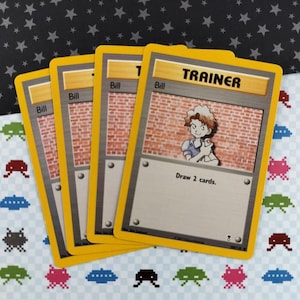Vintage Common - Set/4 Bill Legendary Series Non-Holo Pokemon Karten 108/110 - LP