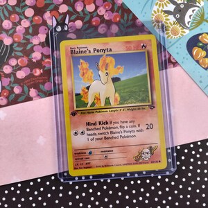 Vintage Common - 1st Edition Blaine's Ponyta Gym Challenge Non-holo Pokemon Card 64/132 - NM - Etsy Canada Vintage Common - 1st Edition Blaine's Ponyta Gym Challenge Non-holo Pokemon Card 64/132 - NM - Etsy Canada