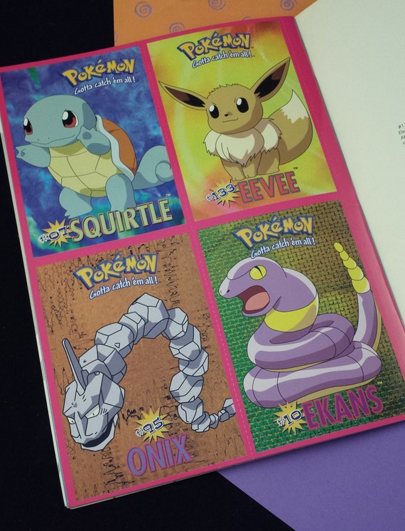 Vintage 1999 Pokemon Postcard Book Gotta Catch Em All New Book With All Postcards