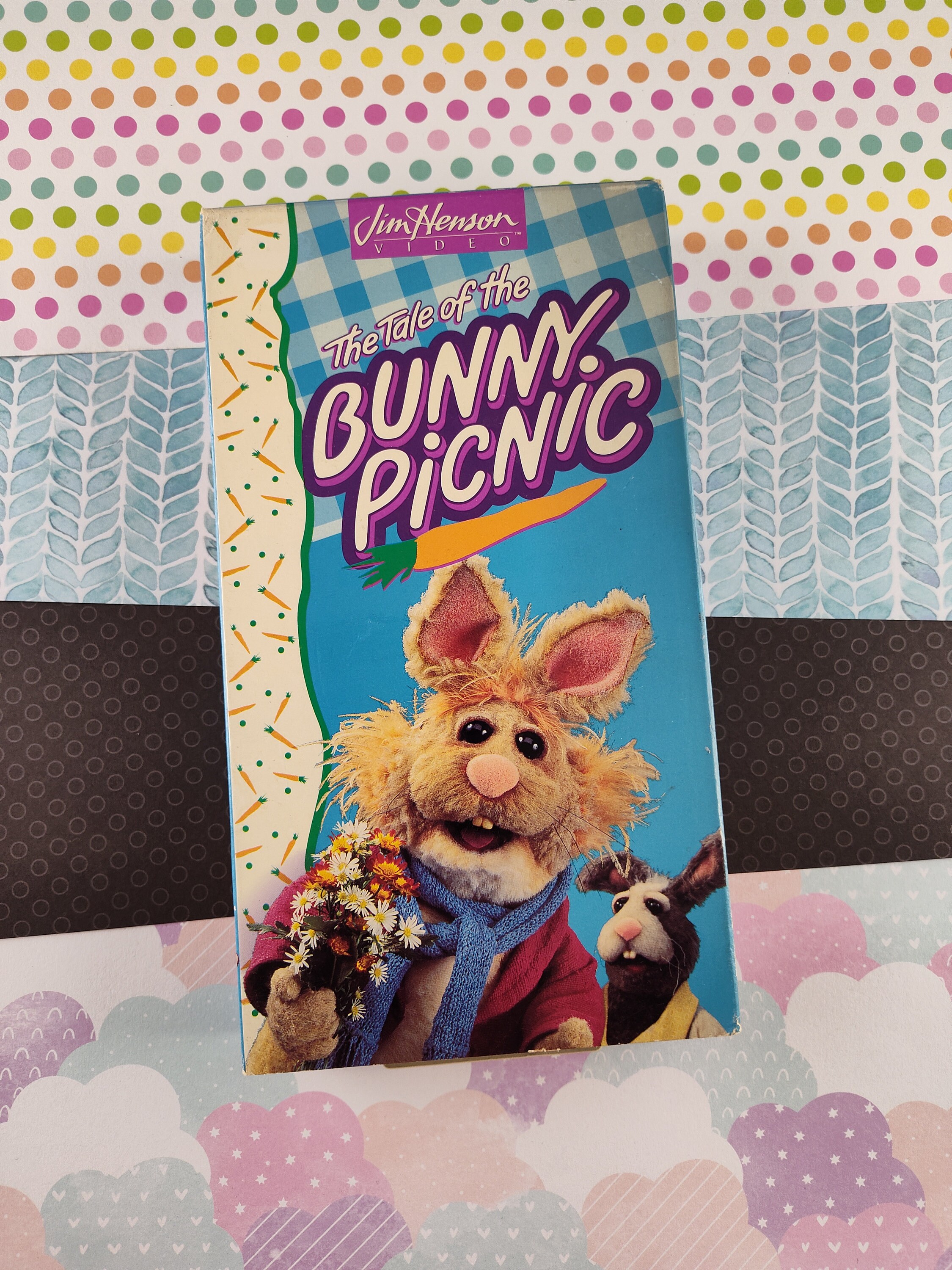 遠藤久美子 CDS+VHS HAPPY POCKET PRESENTS CLEARANCE Vintage Jim Henson Video the Tale of the Bunny Picnic