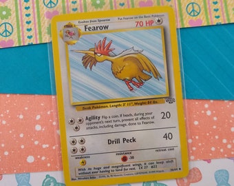 Vintage Uncommon - Fearow Jungle Non-Holo Pokemon Card 36/64 - MP