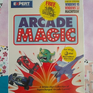 CLEARANCE Vintage 1996 Expert Software Arcade Magic Computer Software NEW SEALED