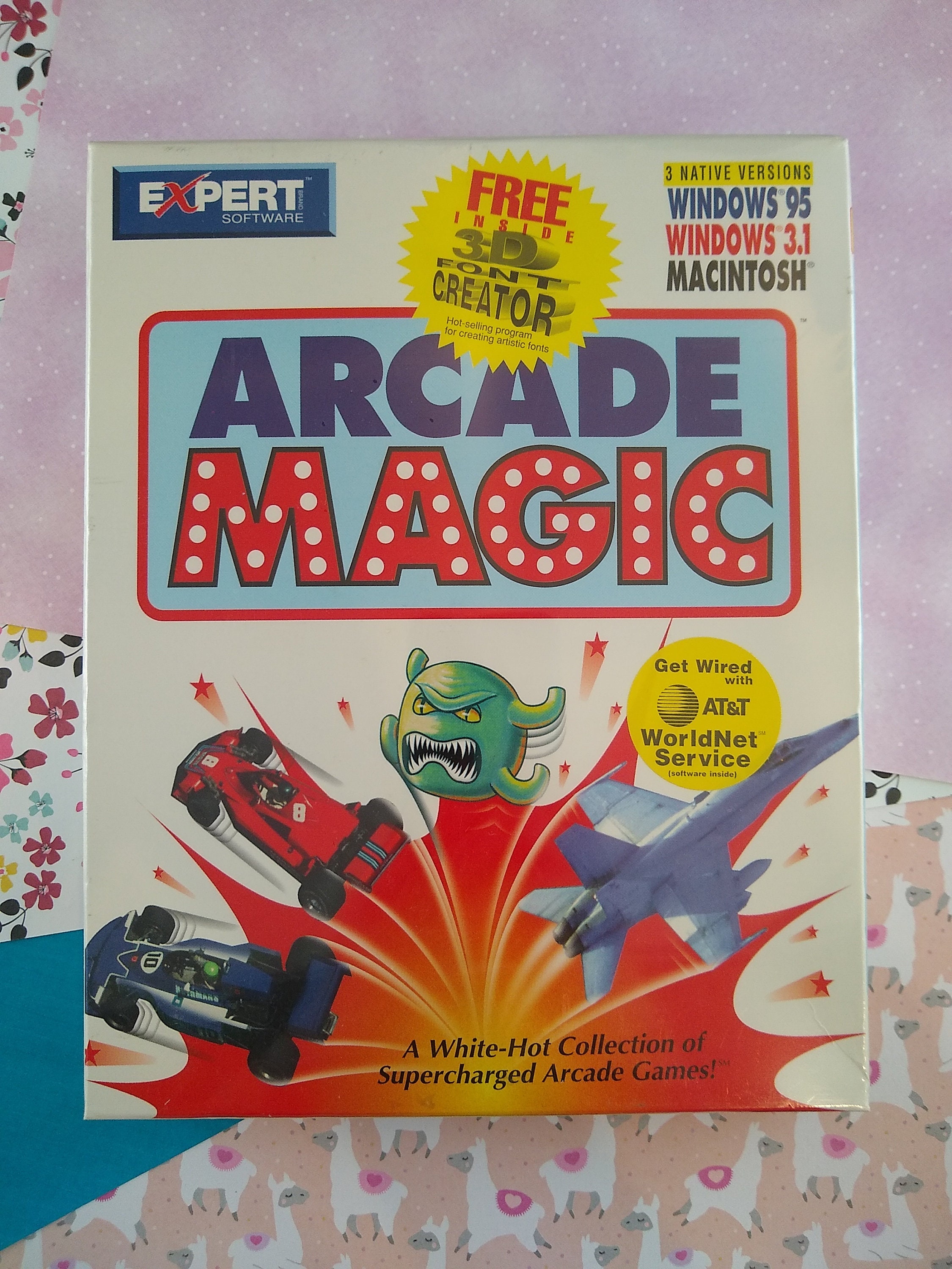 Vintage 1996 Expert Software Arcade Magic Computer Software NEW