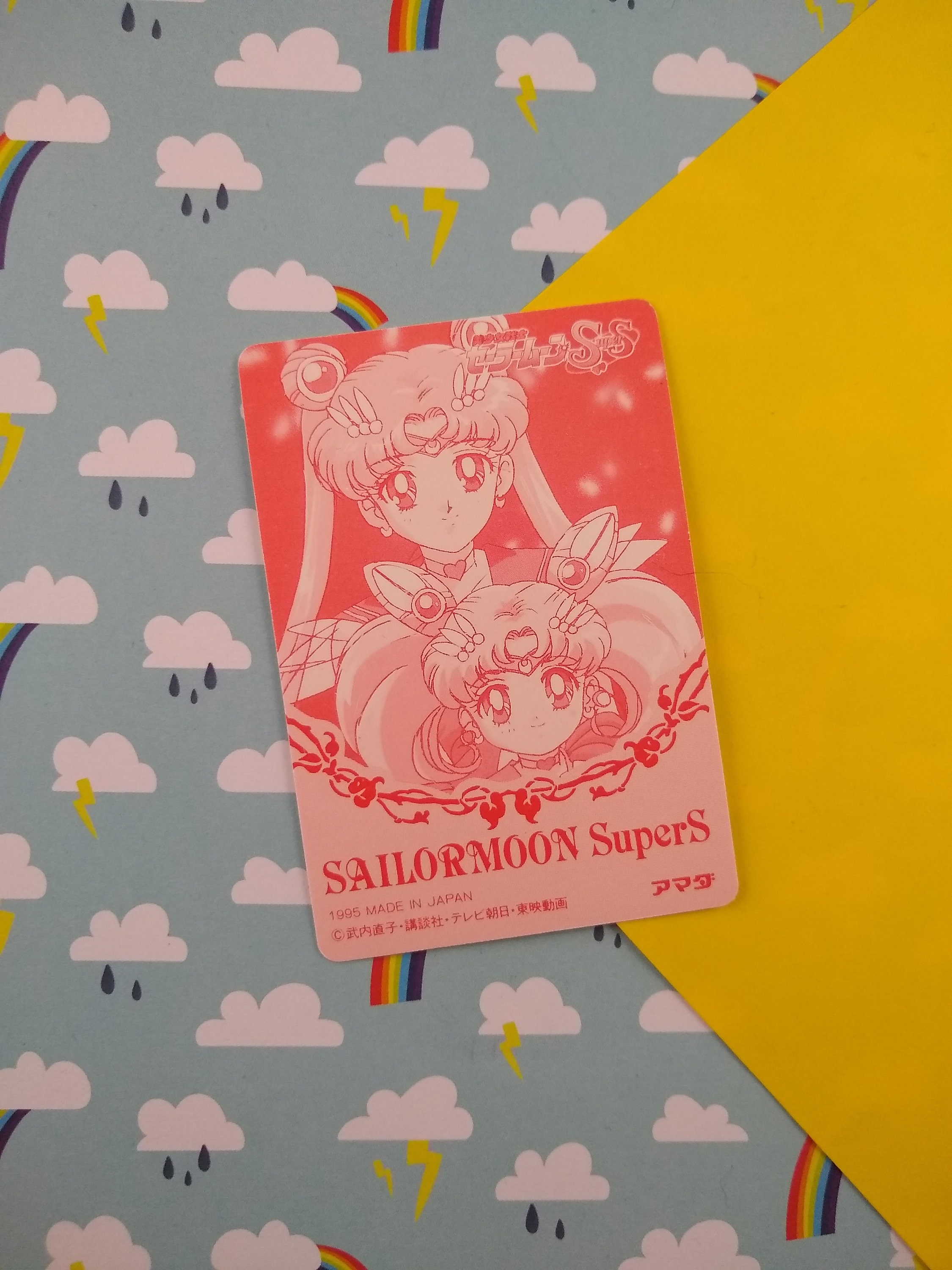 Vintage 1990's Pretty Soldier Sailor Moon S Japanese Trading