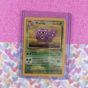 Weezing Holo Card - Etsy