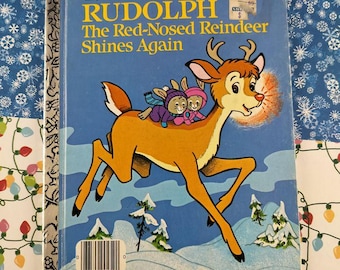 Monopoly Rudolph le renne au nez rouge neuf édition par Parker Brothers